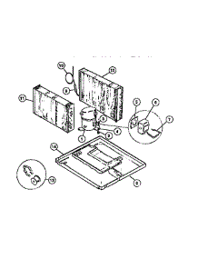 05 - Compressor parts for Frigidaire Air Conditioner AR22NS5N1 from AppliancePartsPros.com