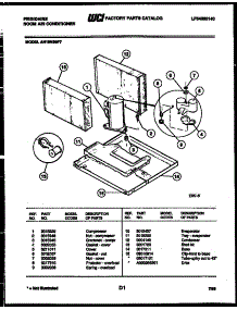 05 - System Parts parts for Frigidaire Air Conditioner AR18NS8F7 from AppliancePartsPros.com
