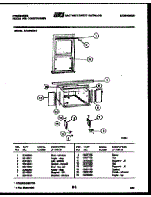 06 - Window Mounting Parts parts for Frigidaire Air Conditioner AR24NS8F2 from AppliancePartsPros.com