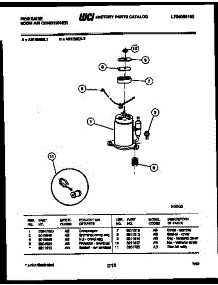05 - Compressor Parts parts for Frigidaire Air Conditioner AS10ME5L2 from AppliancePartsPros.com