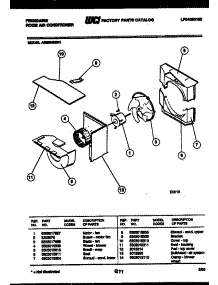04 - Air Handling Parts parts for Frigidaire Air Conditioner AR25NS5N1 from AppliancePartsPros.com
