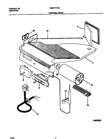 03 - Control  Parts parts for Frigidaire Air Conditioner FAB077Y7B3 from AppliancePartsPros.com