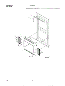 11 - Mounting parts for Frigidaire Air Conditioner FAC053J7A4 from AppliancePartsPros.com