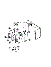 03 - Control Parts parts for Frigidaire Air Conditioner FAC079P7B2 from AppliancePartsPros.com