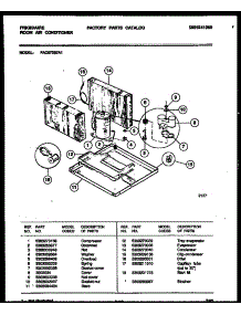 05 - System Parts parts for Frigidaire Air Conditioner FAC073S7A1 from AppliancePartsPros.com