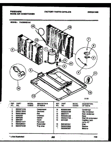 05 - System Parts parts for Frigidaire Air Conditioner FAC083S7A2 from AppliancePartsPros.com