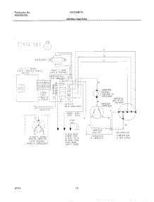 12 - Wiring Diagram parts for Frigidaire Air Conditioner FAC084K7A3 from AppliancePartsPros.com