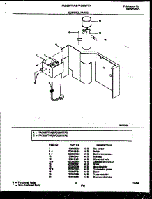03 - Control Parts parts for Frigidaire Air Conditioner FAC086T7A2 from AppliancePartsPros.com