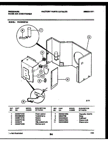 03 - Electrical Parts parts for Frigidaire Air Conditioner FAC053S7A2 from AppliancePartsPros.com