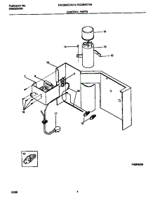 03 - Control  Parts parts for Frigidaire Air Conditioner FAC082G7A8 from AppliancePartsPros.com