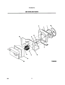 07 - Air Handling Parts parts for Frigidaire Air Conditioner FAC085J7A3 from AppliancePartsPros.com