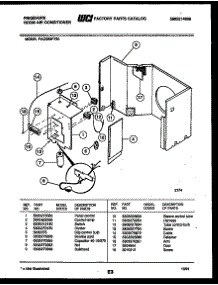 04 - Electrical Parts parts for Frigidaire Air Conditioner FAC086P7B1 from AppliancePartsPros.com
