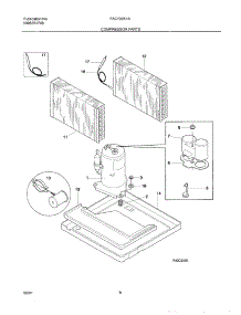 09 - System parts for Frigidaire Air Conditioner FAC103K1A1 from AppliancePartsPros.com