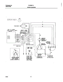 12 - Wiring Diagram parts for Frigidaire Air Conditioner FAC089L7A2 from AppliancePartsPros.com