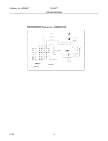 04 - Wiring Diagram parts for Frigidaire Air Conditioner FAA062P7AA from AppliancePartsPros.com