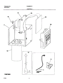 05 - Controls parts for Frigidaire Air Conditioner FAA065M7A1 from AppliancePartsPros.com