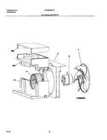 07 - Air Handling Parts parts for Frigidaire Air Conditioner FAA065M7A1 from AppliancePartsPros.com