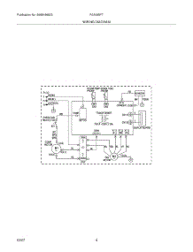 04 - Wiring Diagram parts for Frigidaire Air Conditioner FAA065P7AENG4 from AppliancePartsPros.com