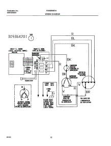 12 - Wiring Diagram parts for Frigidaire Air Conditioner FAA065M7A1 from AppliancePartsPros.com