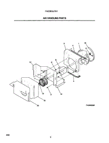06 - Air Handling Parts parts for Frigidaire Air Conditioner FAC053J7A1 from AppliancePartsPros.com