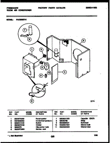 03 - Electrical Parts parts for Frigidaire Air Conditioner FAC053S7A1 from AppliancePartsPros.com