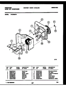 04 - Air Handling Parts parts for Frigidaire Air Conditioner FAC053S7A1 from AppliancePartsPros.com