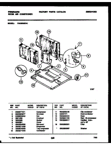 05 - System Parts parts for Frigidaire Air Conditioner FAC053S7A1 from AppliancePartsPros.com