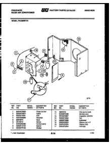 03 - Electrical Parts parts for Frigidaire Air Conditioner FAC066P7B1 from AppliancePartsPros.com