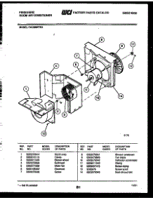 04 - Air Handling Parts parts for Frigidaire Air Conditioner FAC066P7B1 from AppliancePartsPros.com