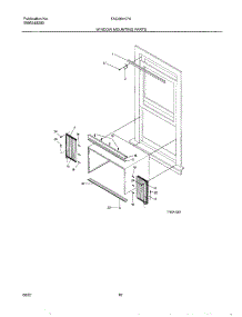 11 - Window Mounting parts for Frigidaire Air Conditioner FAC064K7A1 from AppliancePartsPros.com