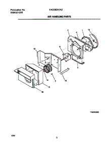 04 - Air Handling Parts parts for Frigidaire Air Conditioner FAC082H7A2 from AppliancePartsPros.com