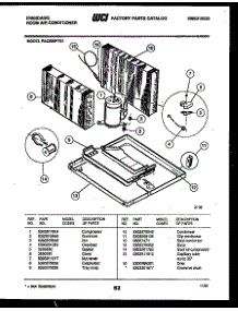 05 - System Parts parts for Frigidaire Air Conditioner FAC066P7B1 from AppliancePartsPros.com