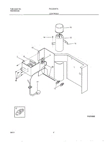 05 - Controls parts for Frigidaire Air Conditioner FAC083K7A2 from AppliancePartsPros.com