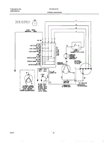 12 - Wiring parts for Frigidaire Air Conditioner FAC083K7A2 from AppliancePartsPros.com