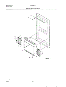 11 - Mounting parts for Frigidaire Air Conditioner FAC084K7A1 from AppliancePartsPros.com