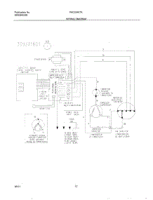 12 - Wiring Diagram parts for Frigidaire Air Conditioner FAC084K7A1 from AppliancePartsPros.com