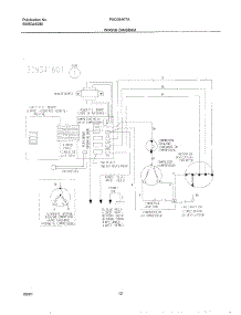 12 - Wiring Diagram parts for Frigidaire Air Conditioner FAC064K7A1 from AppliancePartsPros.com