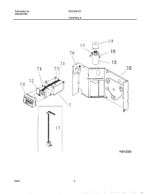 07 - Controls parts for Frigidaire Air Conditioner FAC084K7A2 from AppliancePartsPros.com