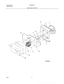 07 - Air Handling parts for Frigidaire Air Conditioner FAC052K7A3 from AppliancePartsPros.com