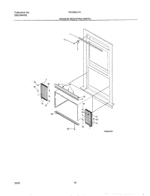 11 - Window Mounting parts for Frigidaire Air Conditioner FAC053J7A3 from AppliancePartsPros.com