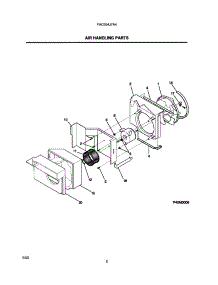 07 - Air Handling Parts parts for Frigidaire Air Conditioner FAC054J7A4 from AppliancePartsPros.com