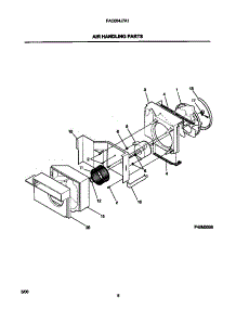 04 - Air Handling Parts parts for Frigidaire Air Conditioner FAC054J7A1 from AppliancePartsPros.com