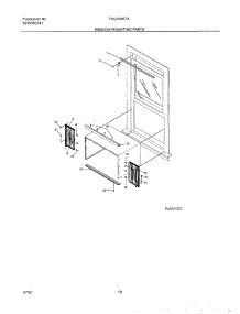 11 - Window Moutning parts for Frigidaire Air Conditioner FAC064K7A2 from AppliancePartsPros.com