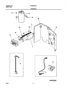 05 - Controls parts for Frigidaire Air Conditioner FAC065L7A2 from AppliancePartsPros.com