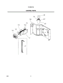 05 - Control Parts parts for Frigidaire Air Conditioner FAC084J7A2 from AppliancePartsPros.com