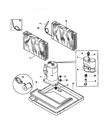 05 - Compressor Parts parts for Frigidaire Air Conditioner FAC083W7A5 from AppliancePartsPros.com