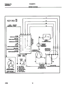 07 - Wiring Diagram parts for Frigidaire Air Conditioner FAC083W7A3 from AppliancePartsPros.com