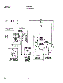 12 - Wiring Diagram parts for Frigidaire Air Conditioner FAC085M7A1 from AppliancePartsPros.com