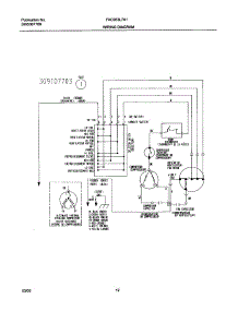 12 - Wiring Diagram parts for Frigidaire Air Conditioner FAC053L7A1 from AppliancePartsPros.com