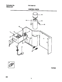 03 - Control Parts parts for Frigidaire Air Conditioner FAC103H1A1 from AppliancePartsPros.com